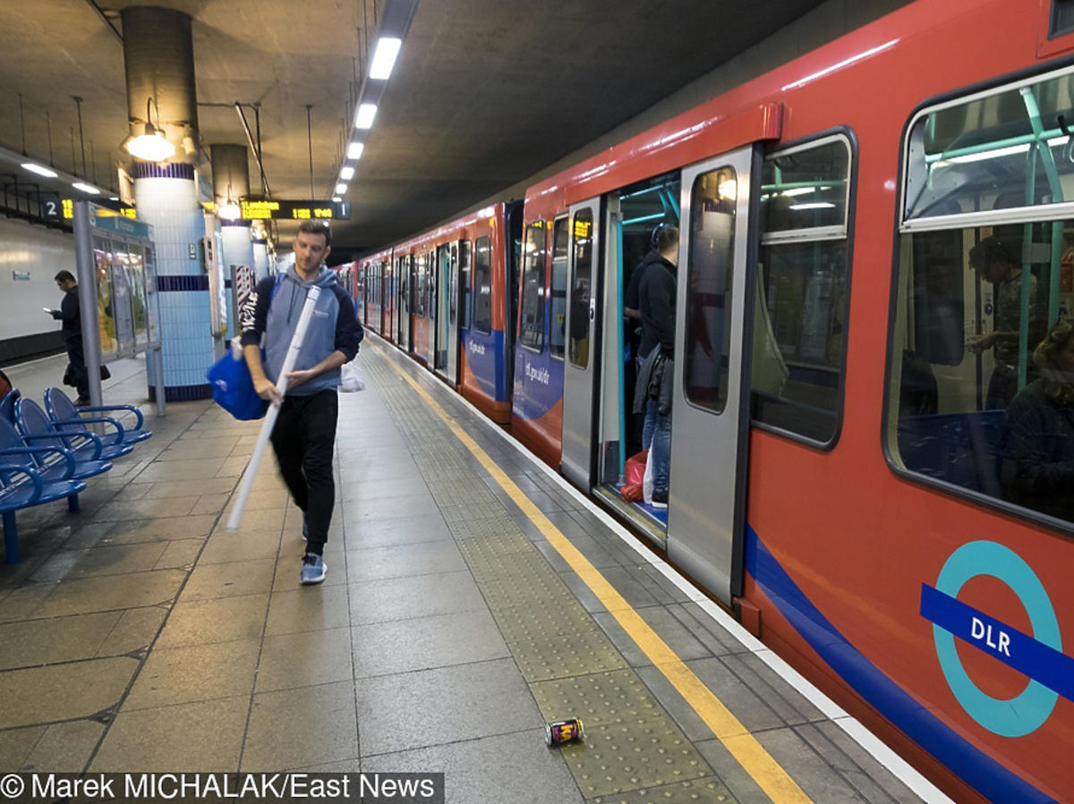 Polak pobity w londyńskim metrze