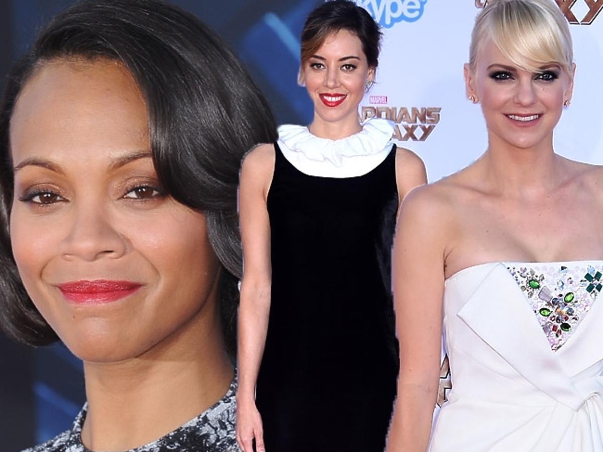 Premiera filmu "Strażnicy Galaktyki" - Zoe Saldana