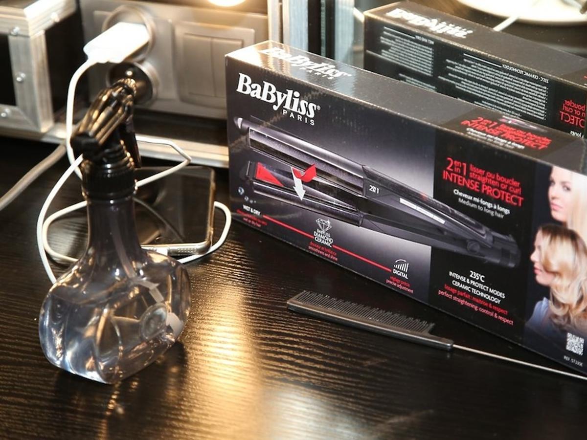 Backstage Flesz Fashion night - prostownica BaByliss