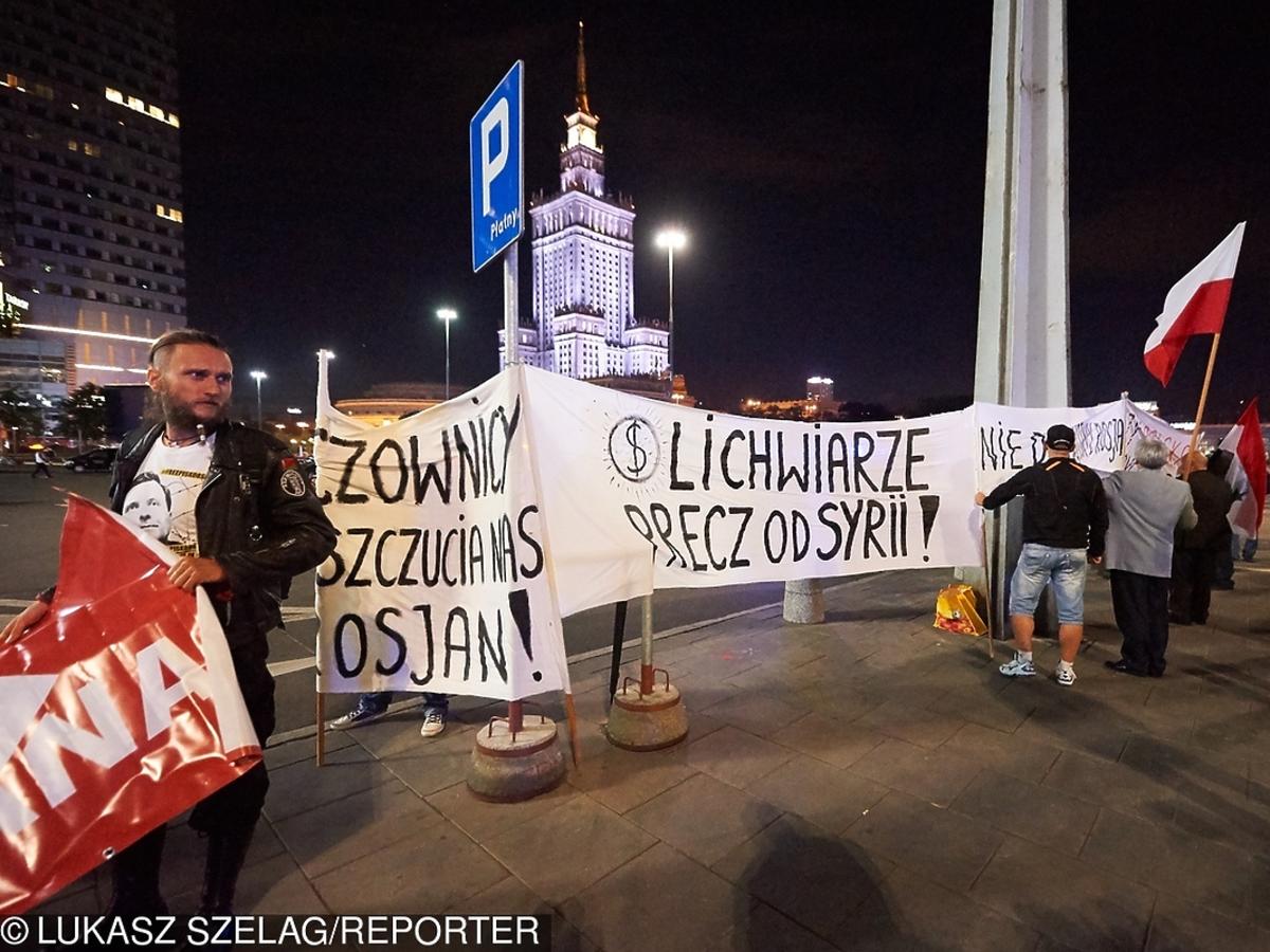 Protesty przeciwko wizycie Donalda Trumpa w Polsce