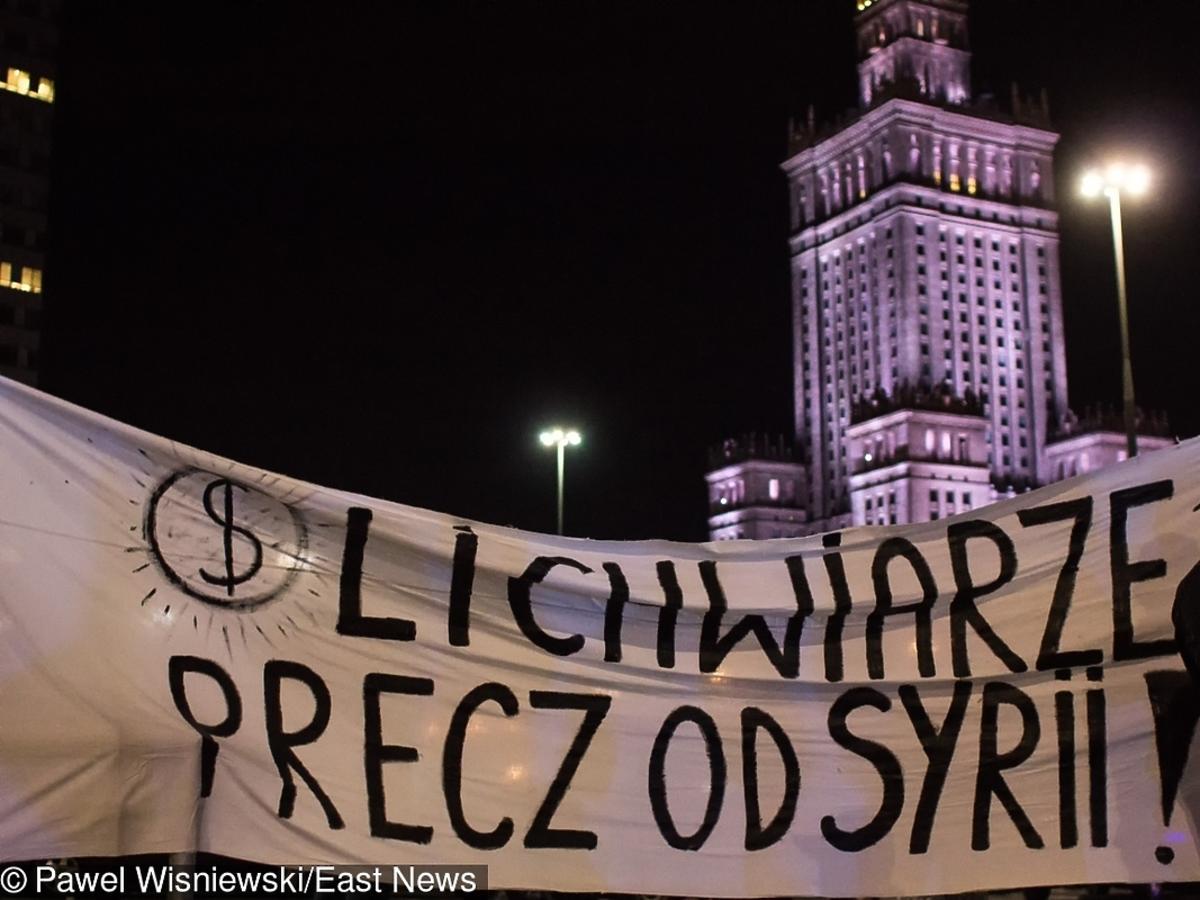 Protesty przeciwko wizycie Donalda Trumpa w Polsce