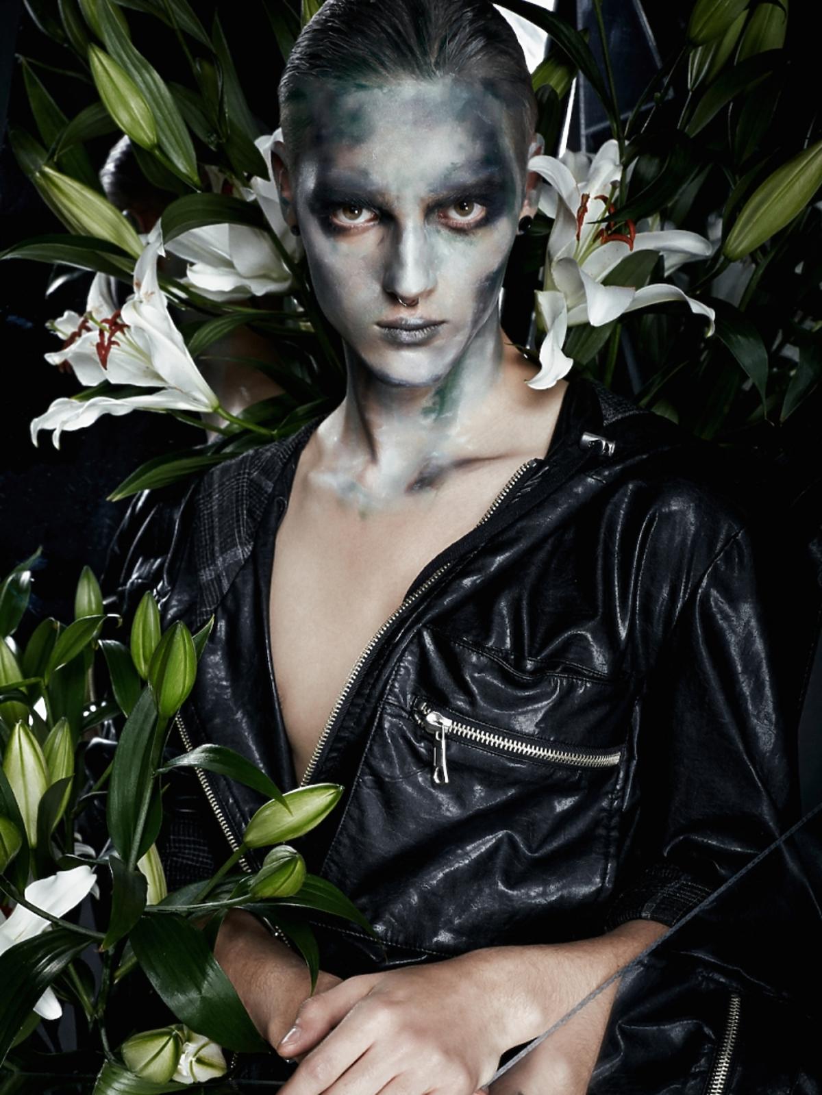 Radek Pestka z Top Model w sesji zdjęciowej