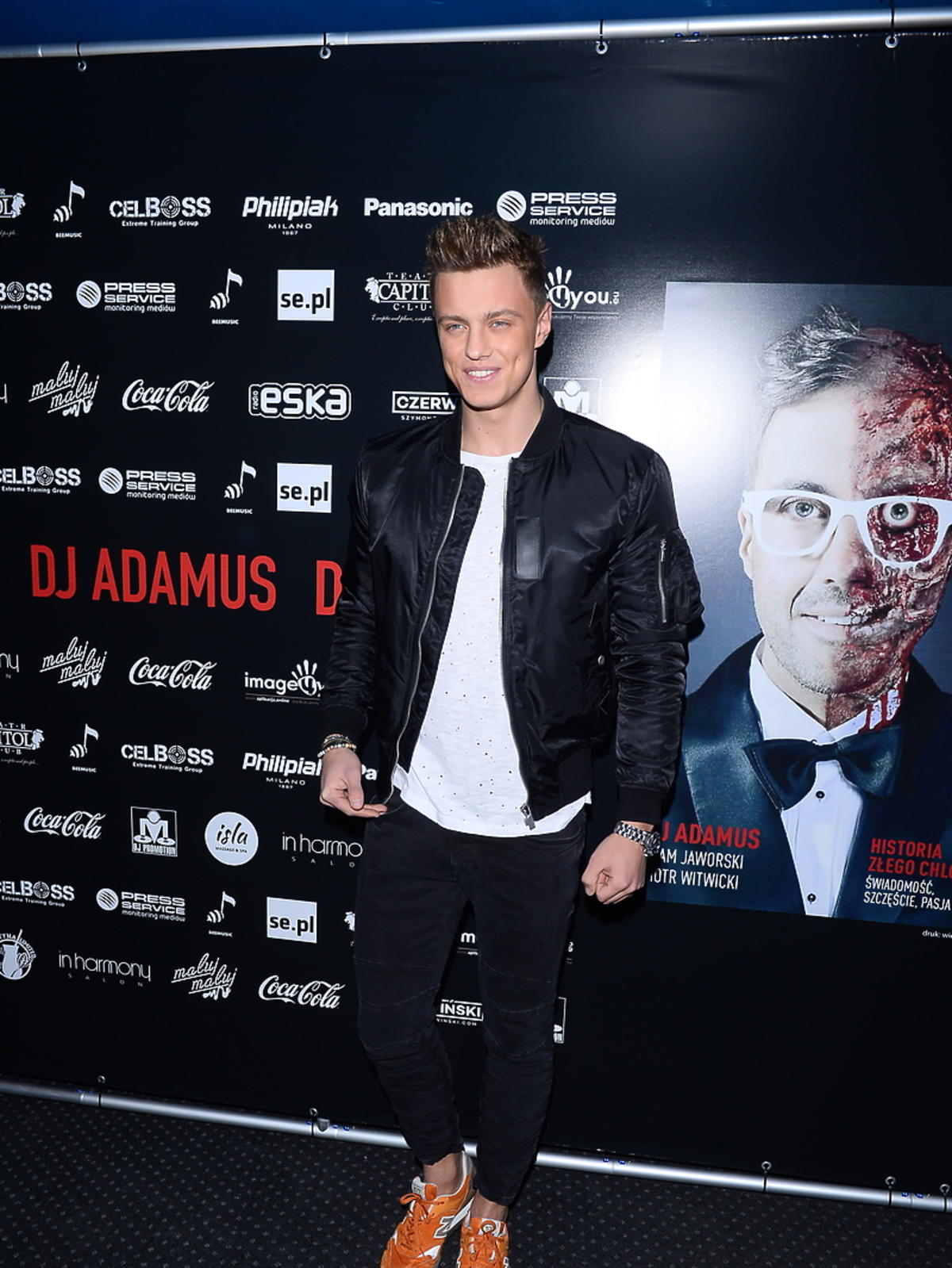 Rafał Jonkisz na urodzinach DJa Adamusa