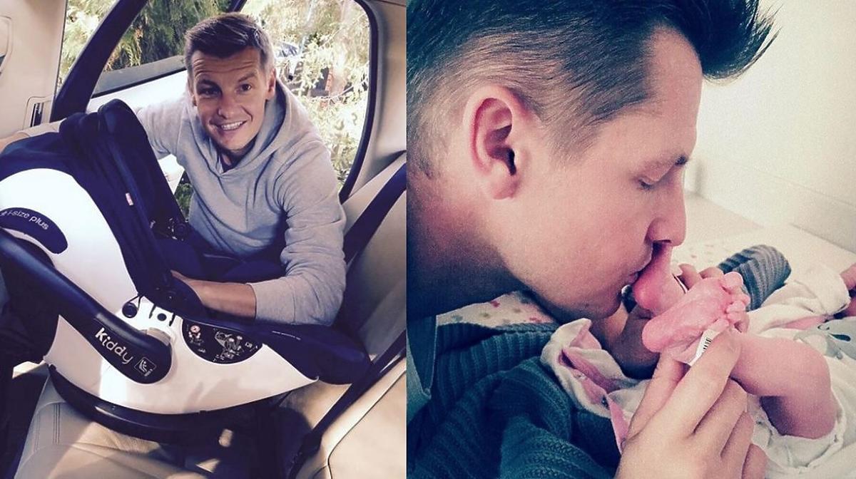 Rafał Mroczek pokazał zdjęcie córki