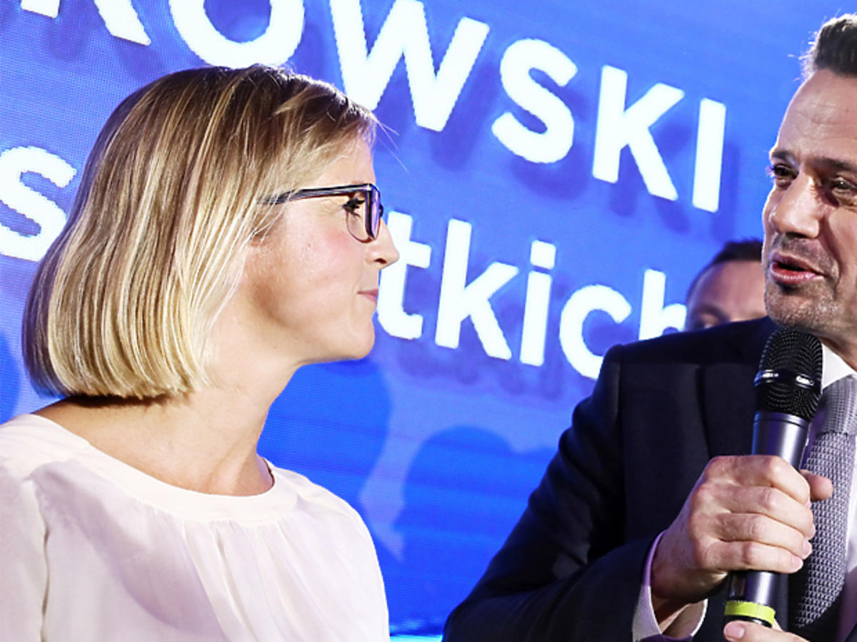 Rafał Trzaskowski z żoną