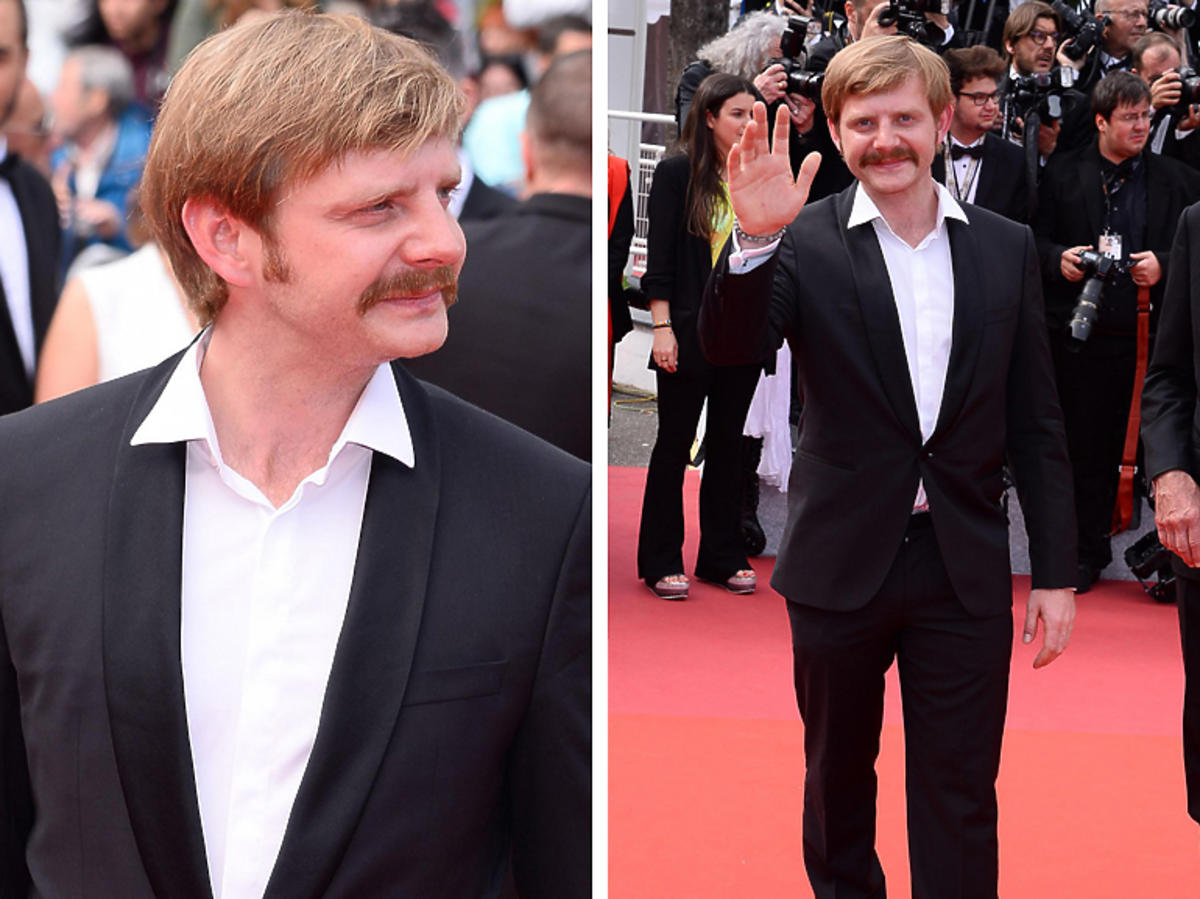 Rafał Zawierucha na premierze filmu Tarantino
