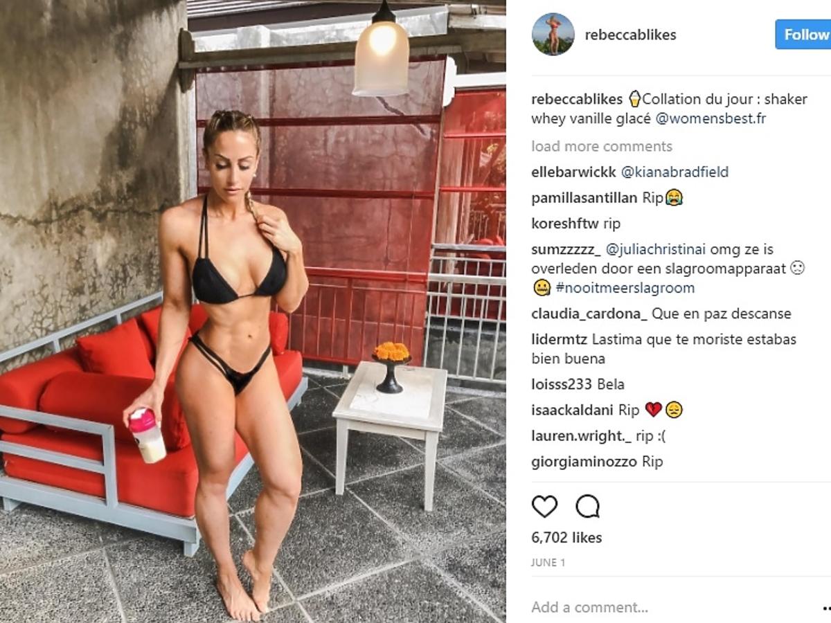 Rebbecca Burger nie żyje, znana trenerka fitness