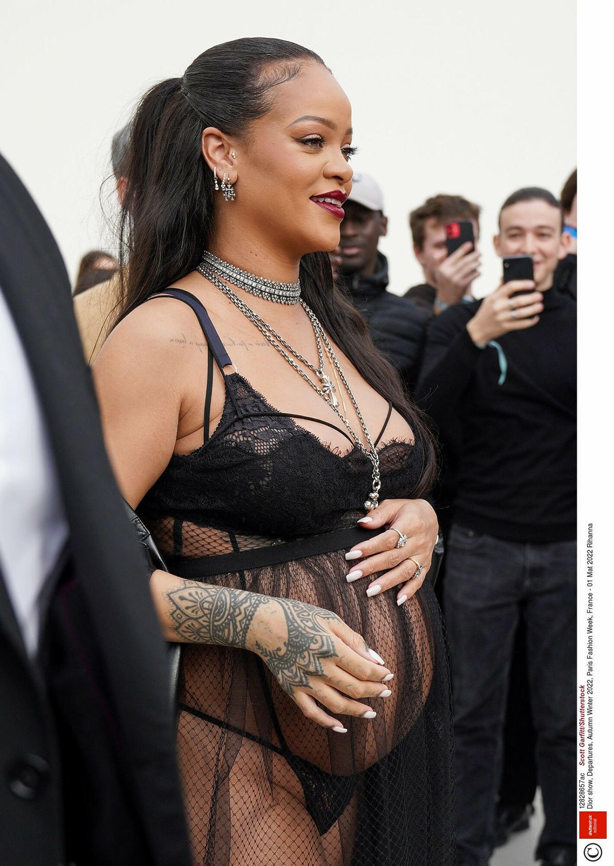 Rihanna na Tygodniu Mody w Paryżu