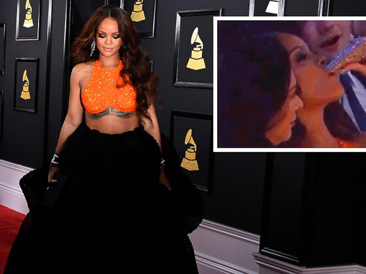 Rihanna przesadziła na gali Grammy?