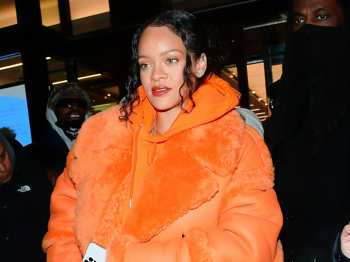 Rihanna, zdjęcie uliczne