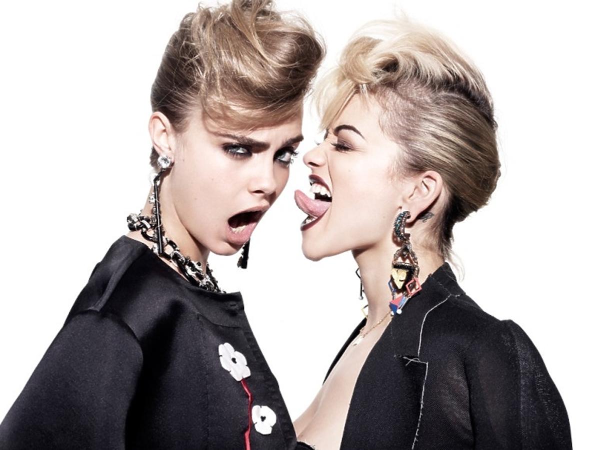 Rita Ora i Cara Delevingne dla 