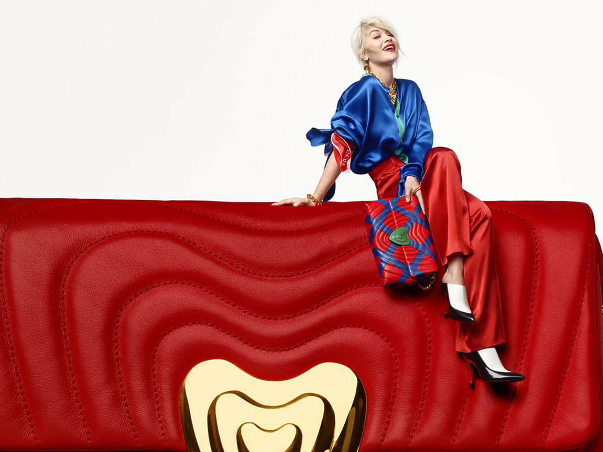 Rita Ora w kampanii Escada