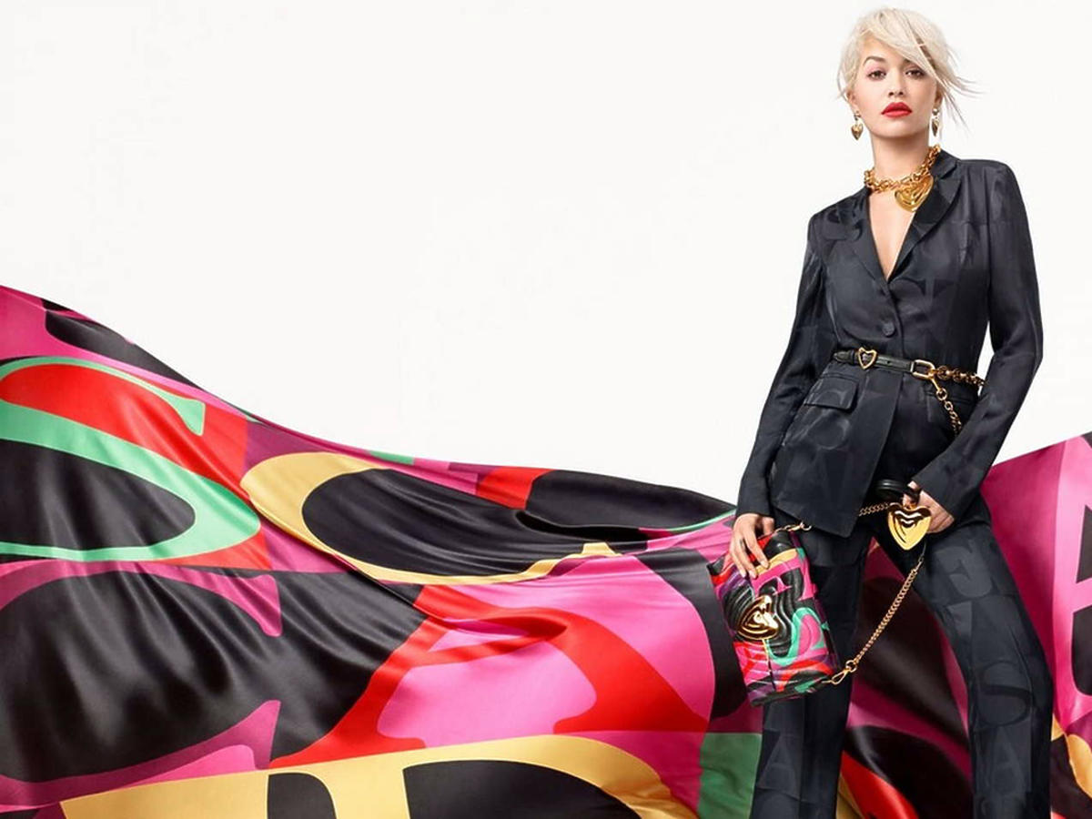 Rita Ora w kampanii Escada