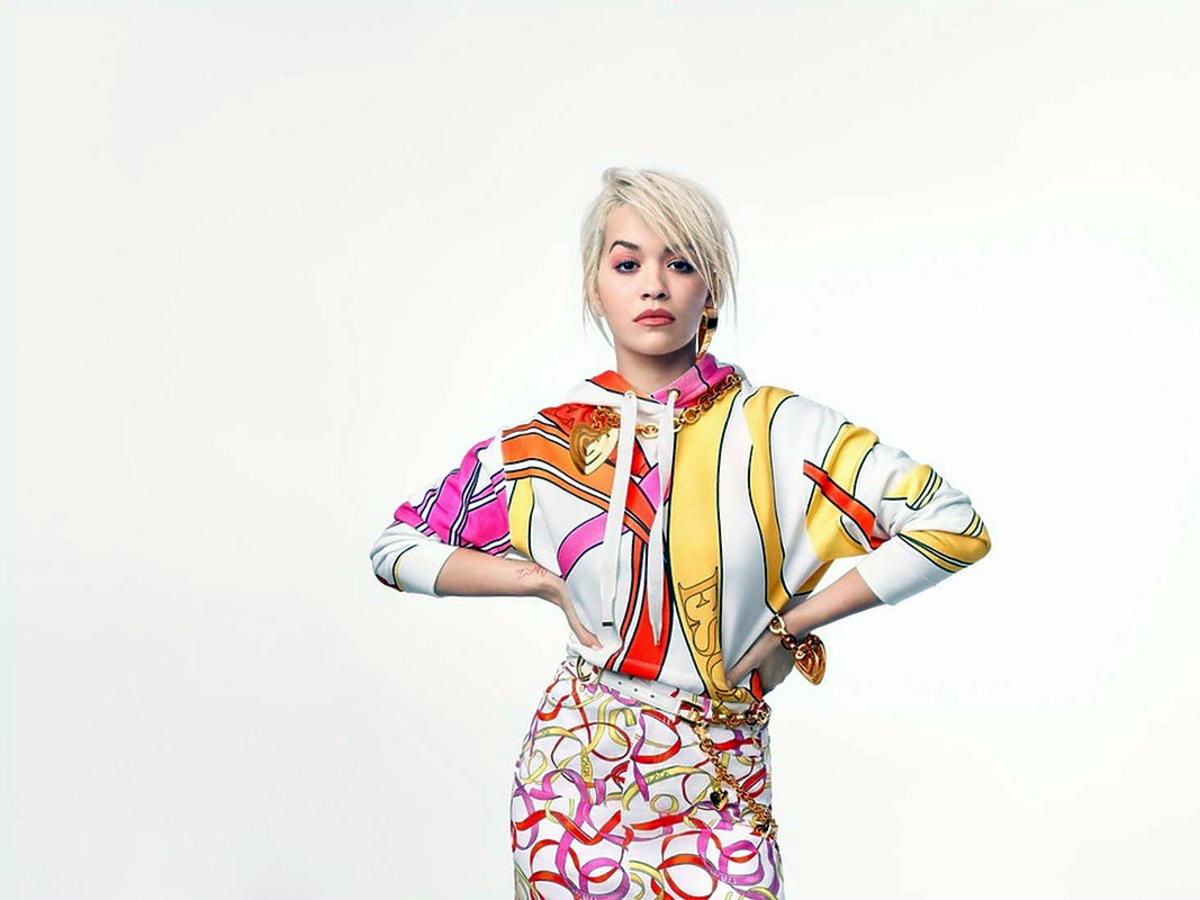 Rita Ora w kampanii Escada