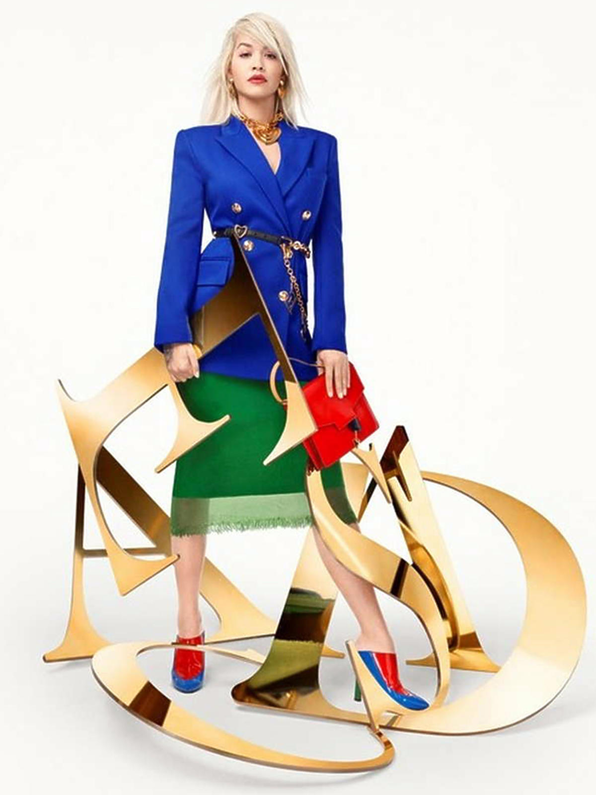 Rita Ora w kampanii Escada