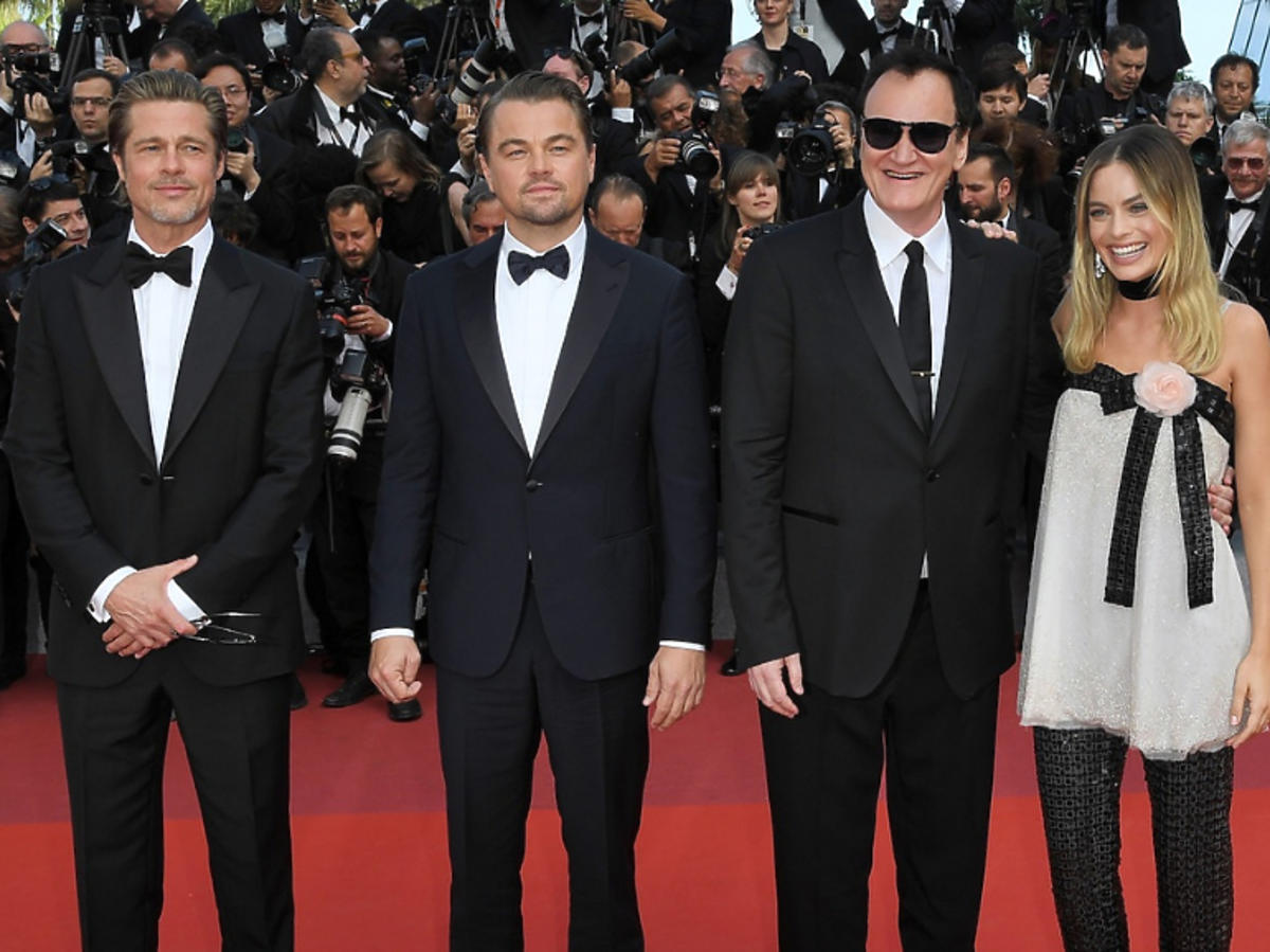 Robbie Margot Leonardo DiCaprio Brad Pitt Quentin tarantino