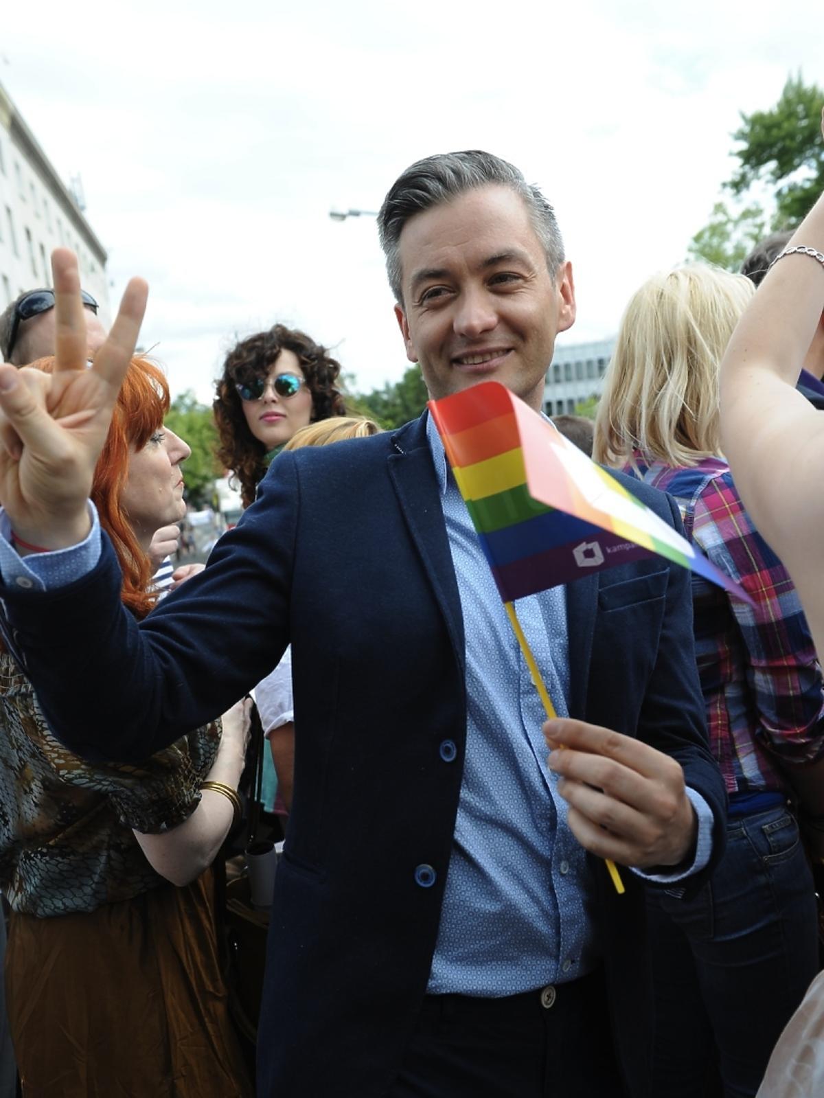 Robert Biedroń na Paradzie Równości 2013