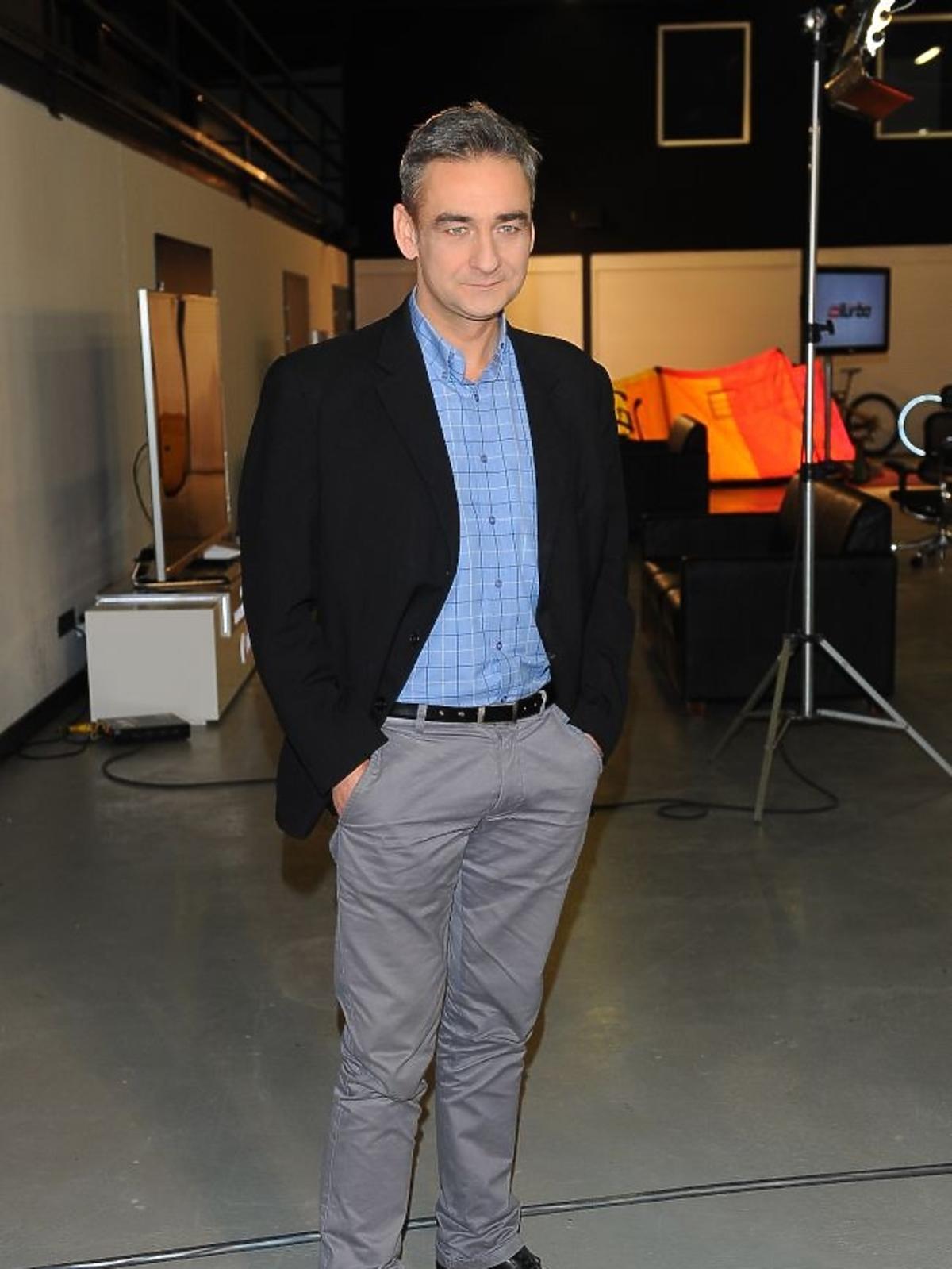 Robert Gonera podczas obrad jury plebiscytu Męska Rzecz 2012