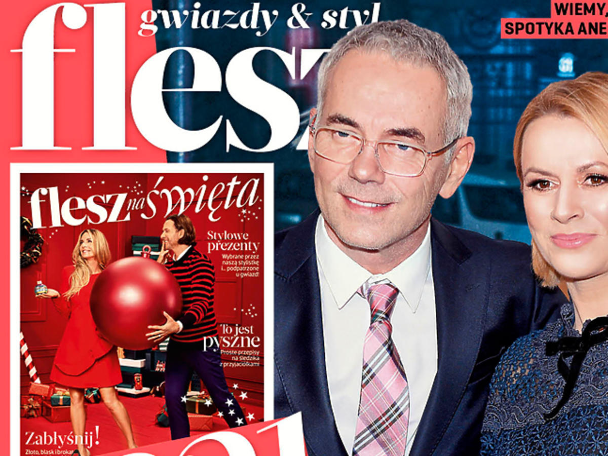 Robert Janowski i Monika Janowska na okładce Flesza