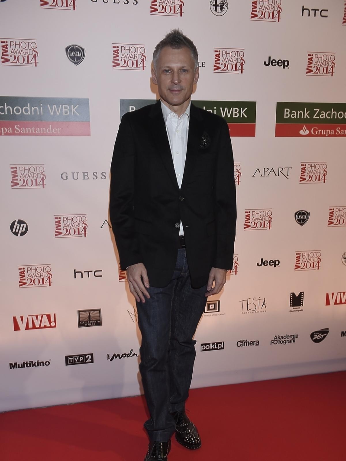 Robert Kozyra na gali Viva! Photo Awards 2014