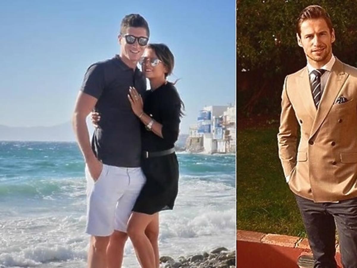Robert Lewandowski, Anna Lewandowska, Grzegorz Krychowiak