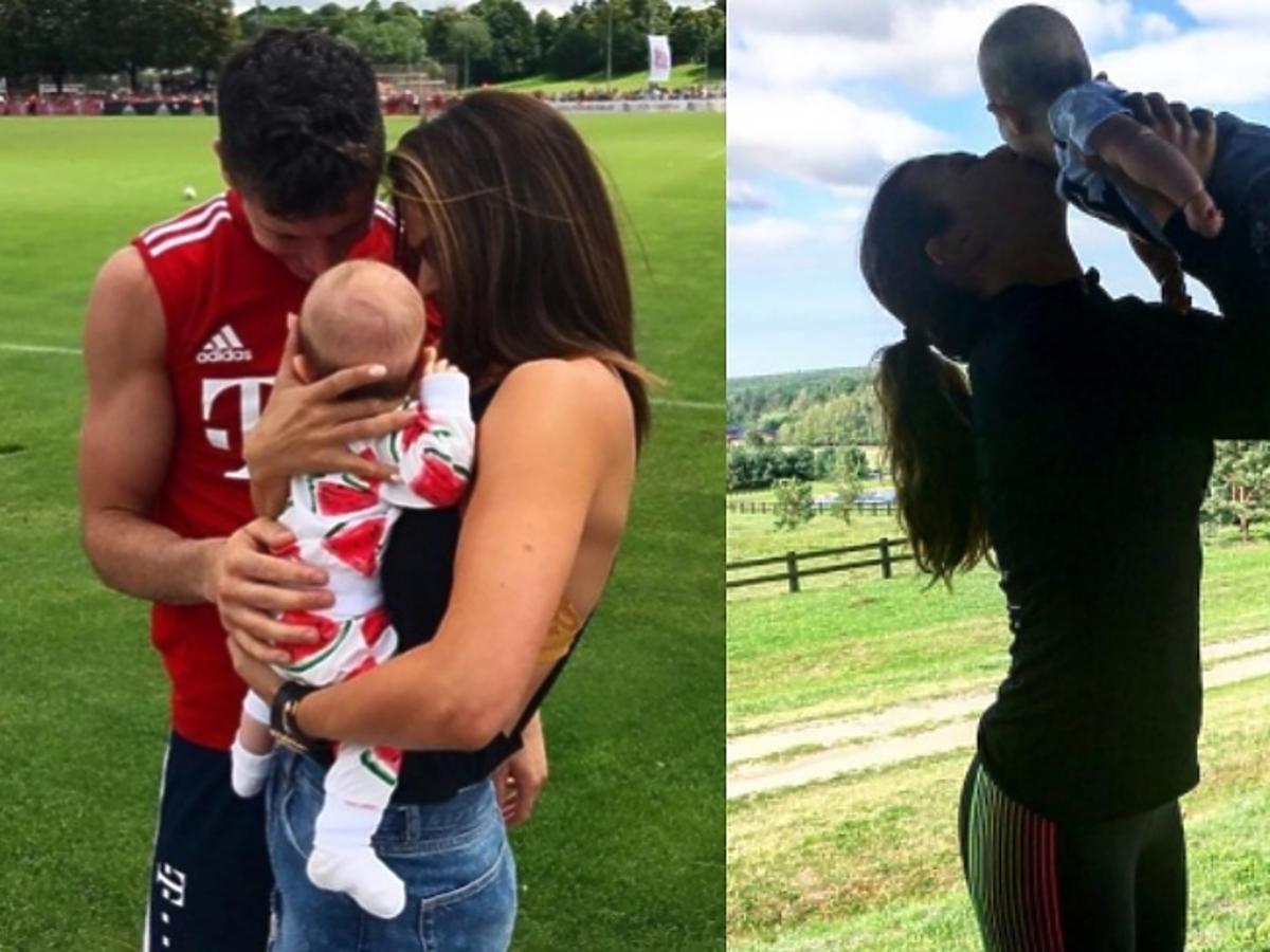 Robert Lewandowski, Anna Lewandowska, Klara Lewanowska