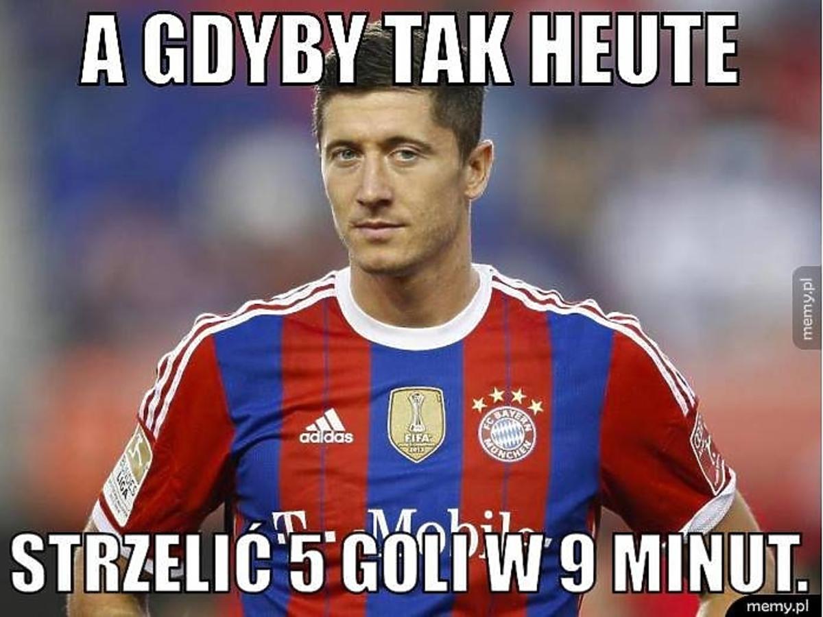 Robert Lewandowski bohaterem memów