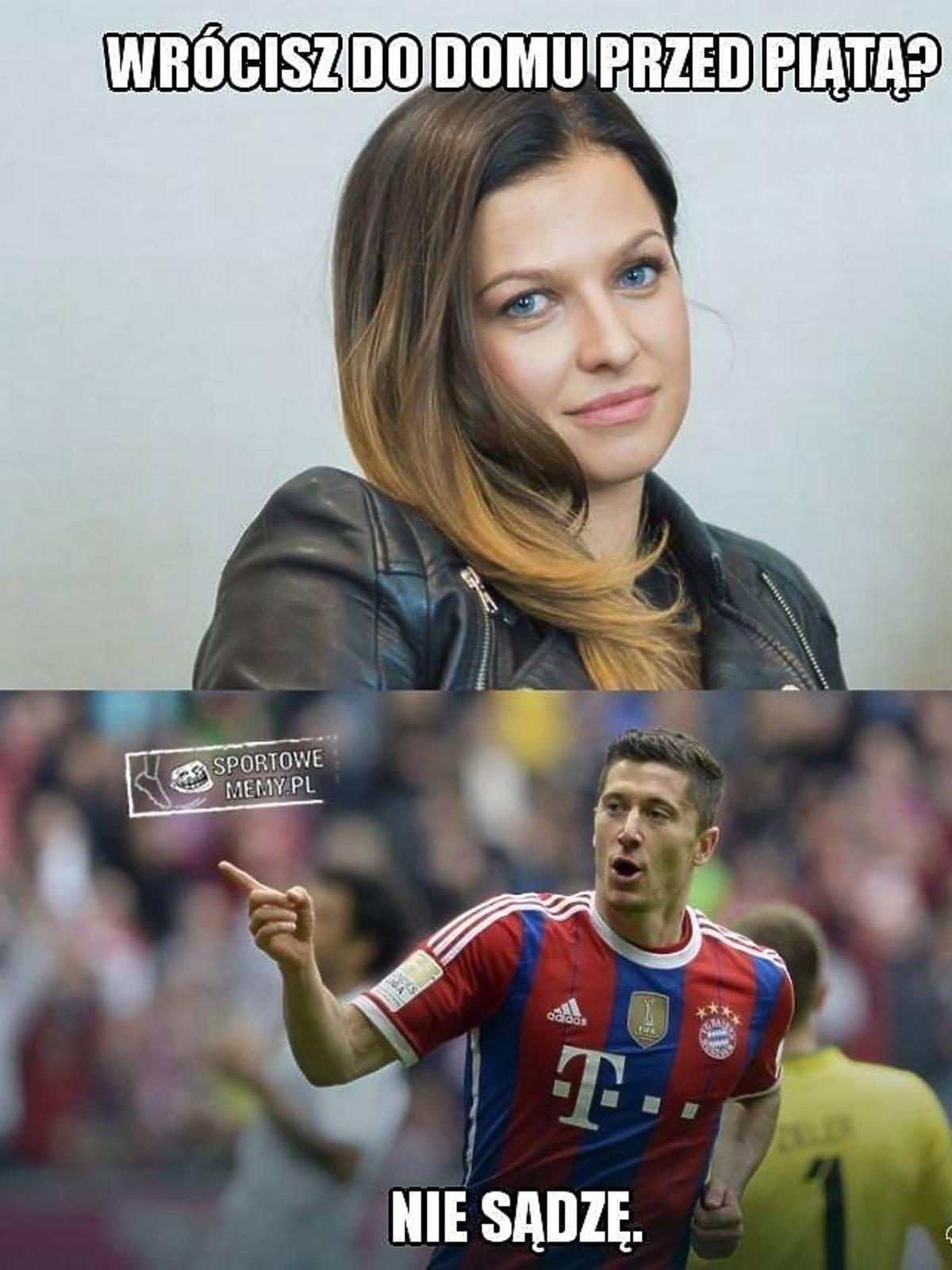 Robert Lewandowski bohaterem memów