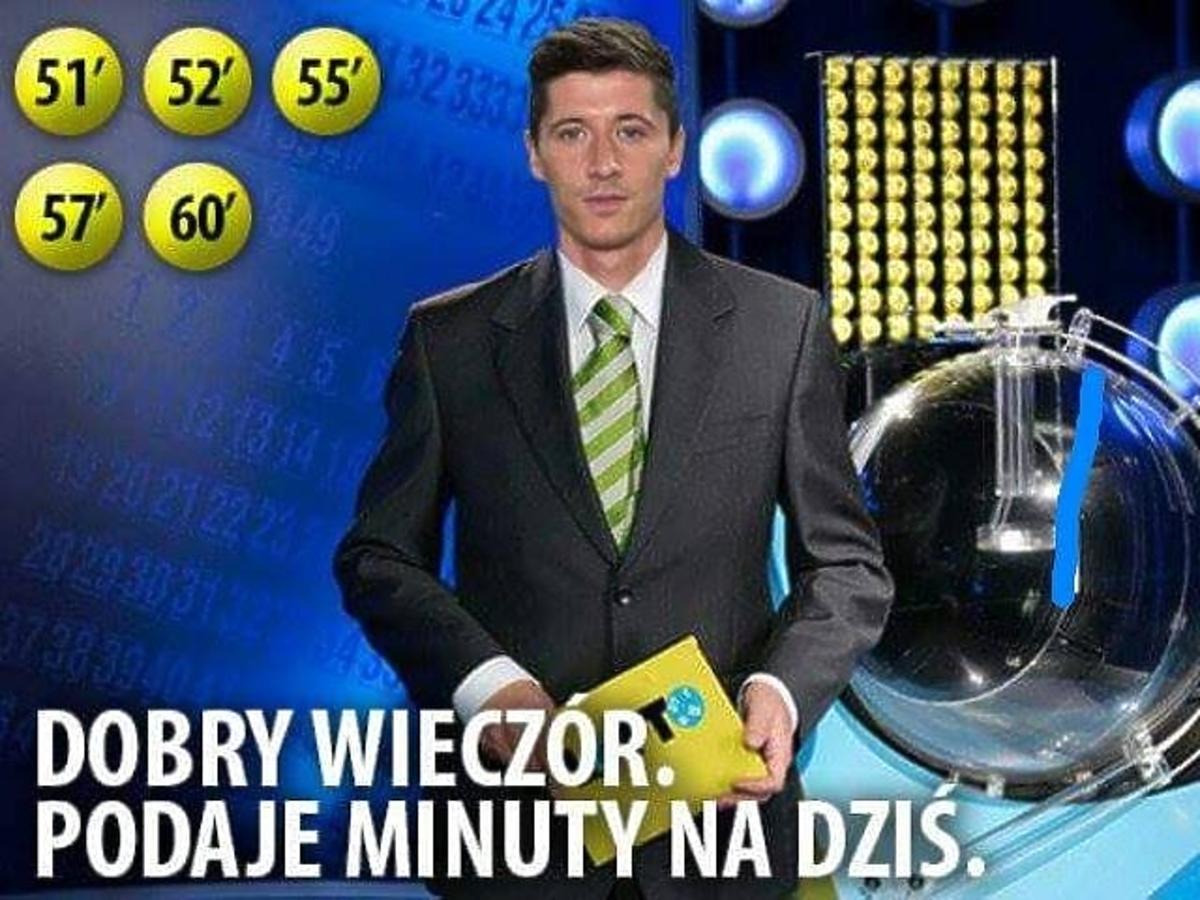Robert Lewandowski bohaterem memów