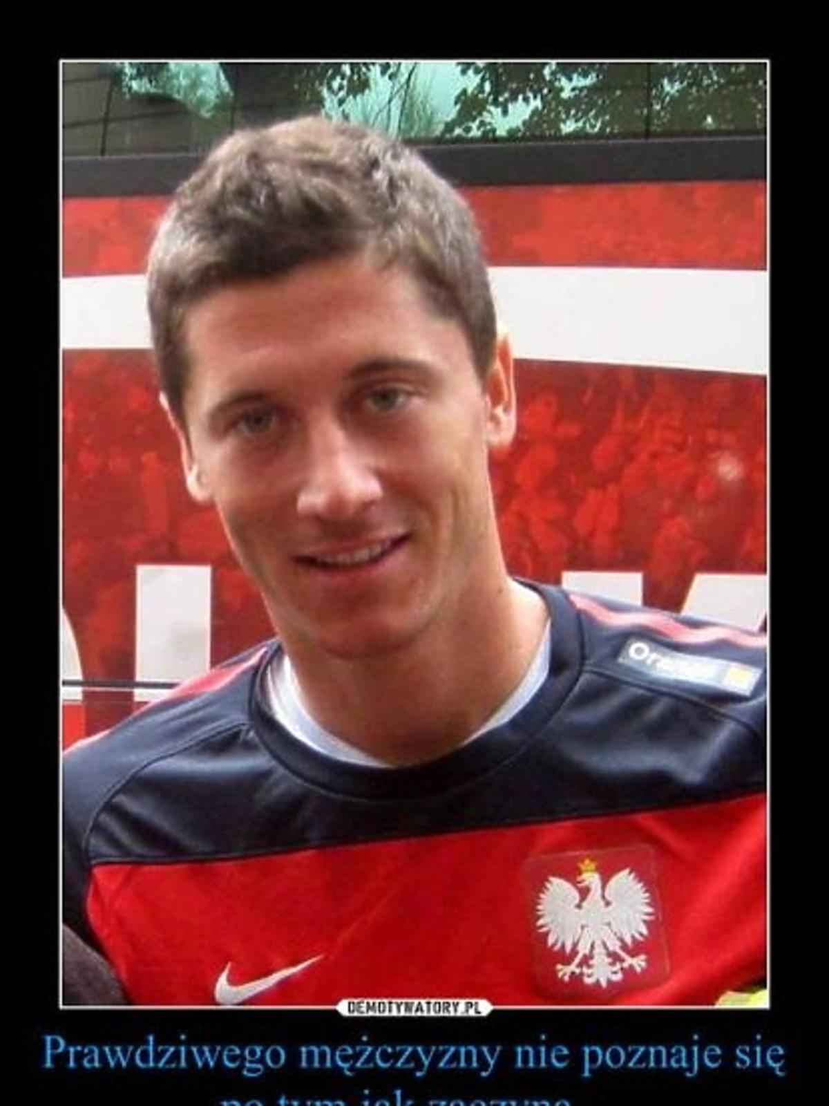 Robert Lewandowski bohaterem memów