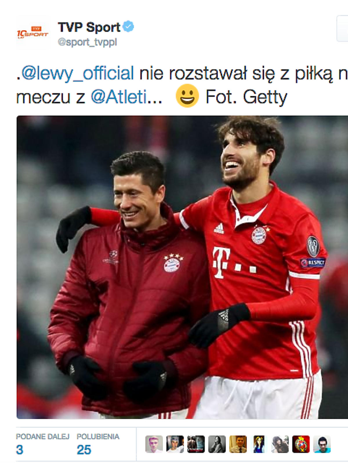 Robert Lewandowski cieszy się, że będzie ojcem