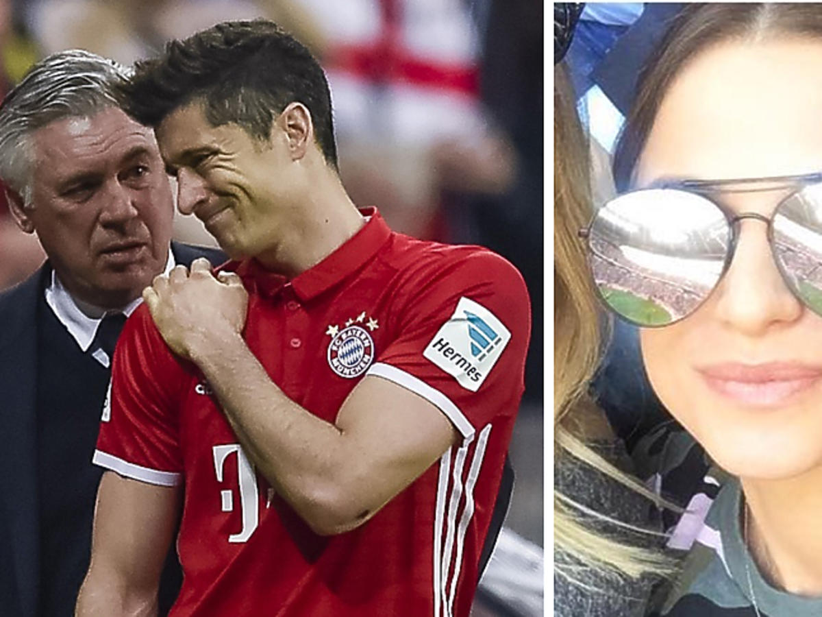 Robert Lewandowski i Anna Lewandowska