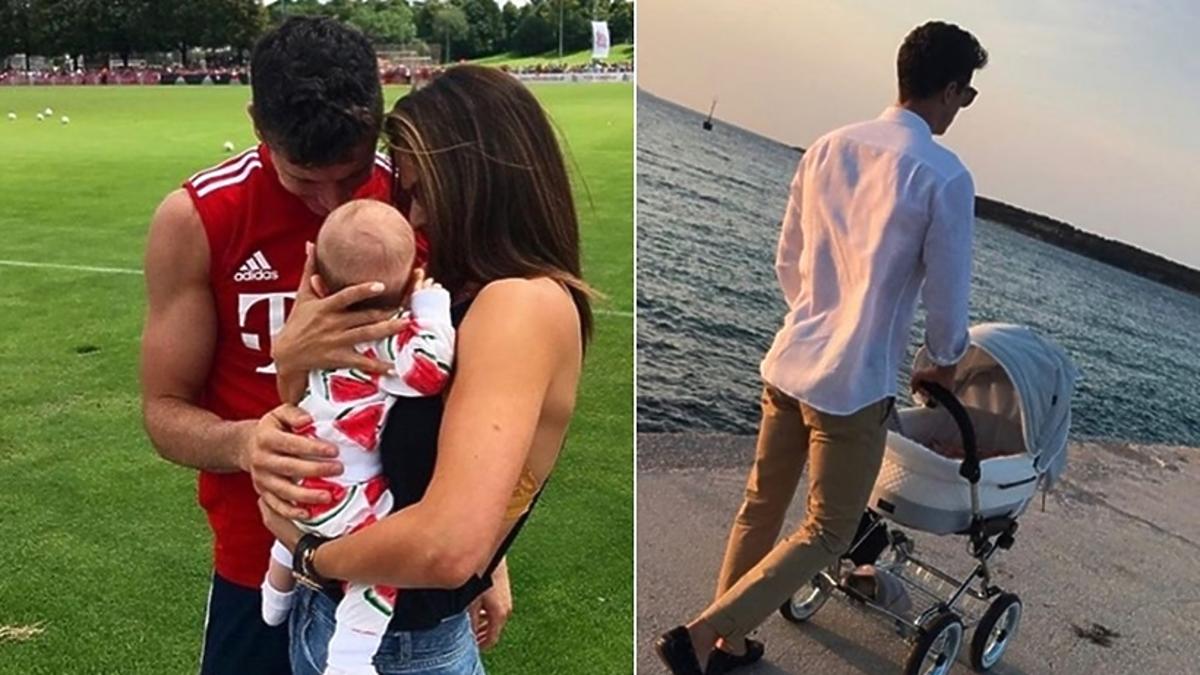 Jak Ma Na Imię Córka Lewandowskiego Robert Lewandowski z córką Klarą, słodkie zdjęcie
