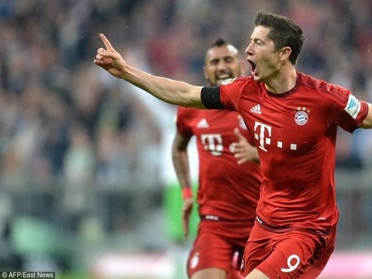 Robert Lewandowski na boisku