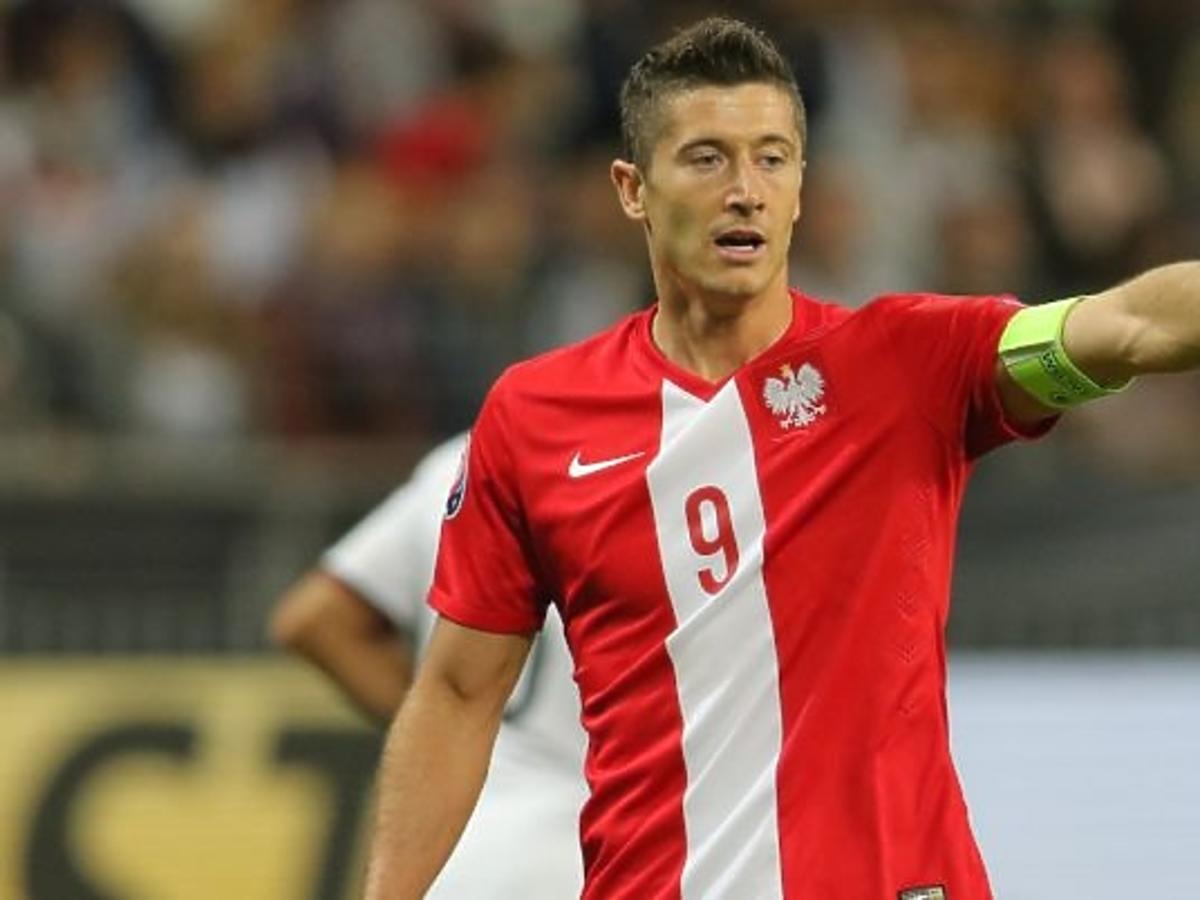 Robert Lewandowski w meczu polskiej reprezentacji