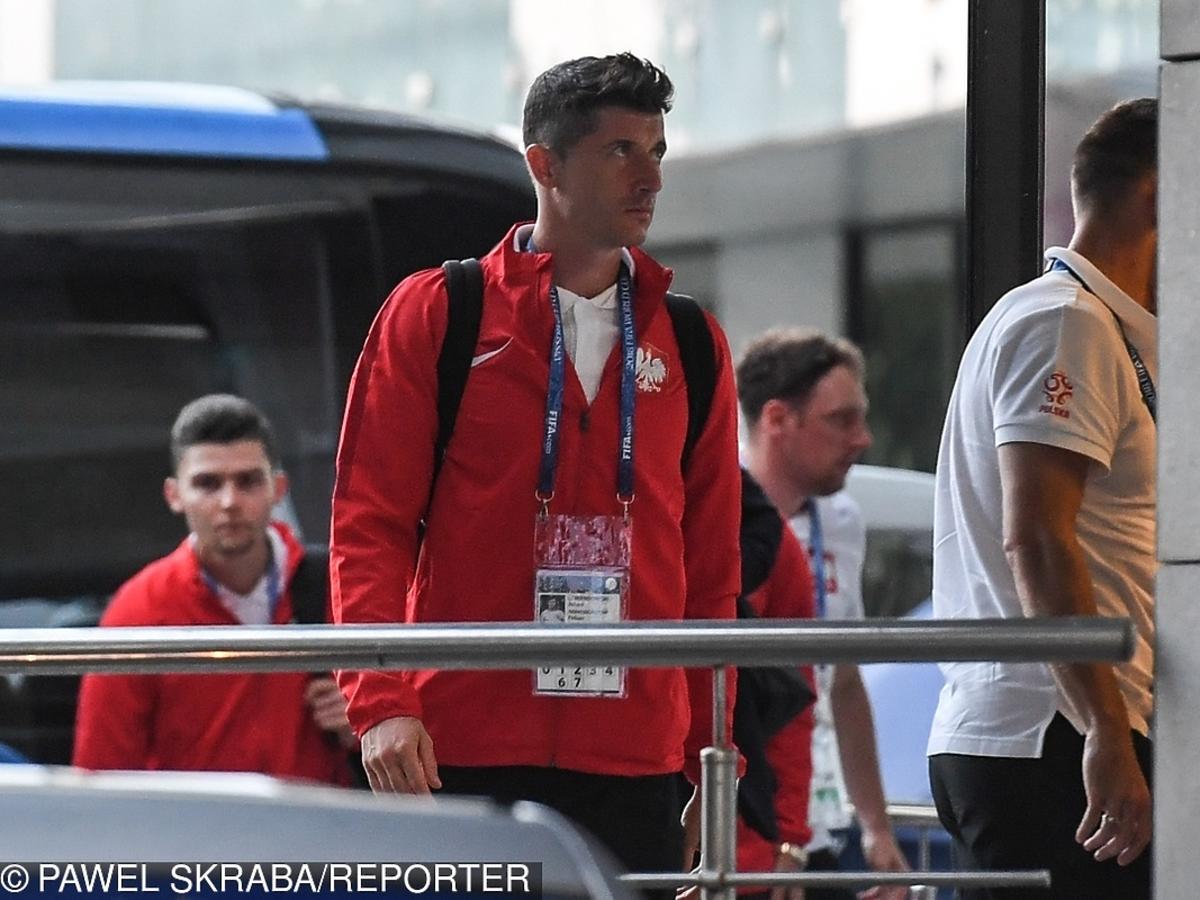 Robert Lewandowski załamany po meczu z Kolumbią