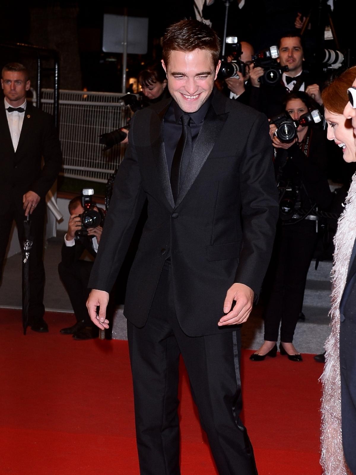 Robert Pattinson na premierze fiilmu Maps to the stars w Cannes