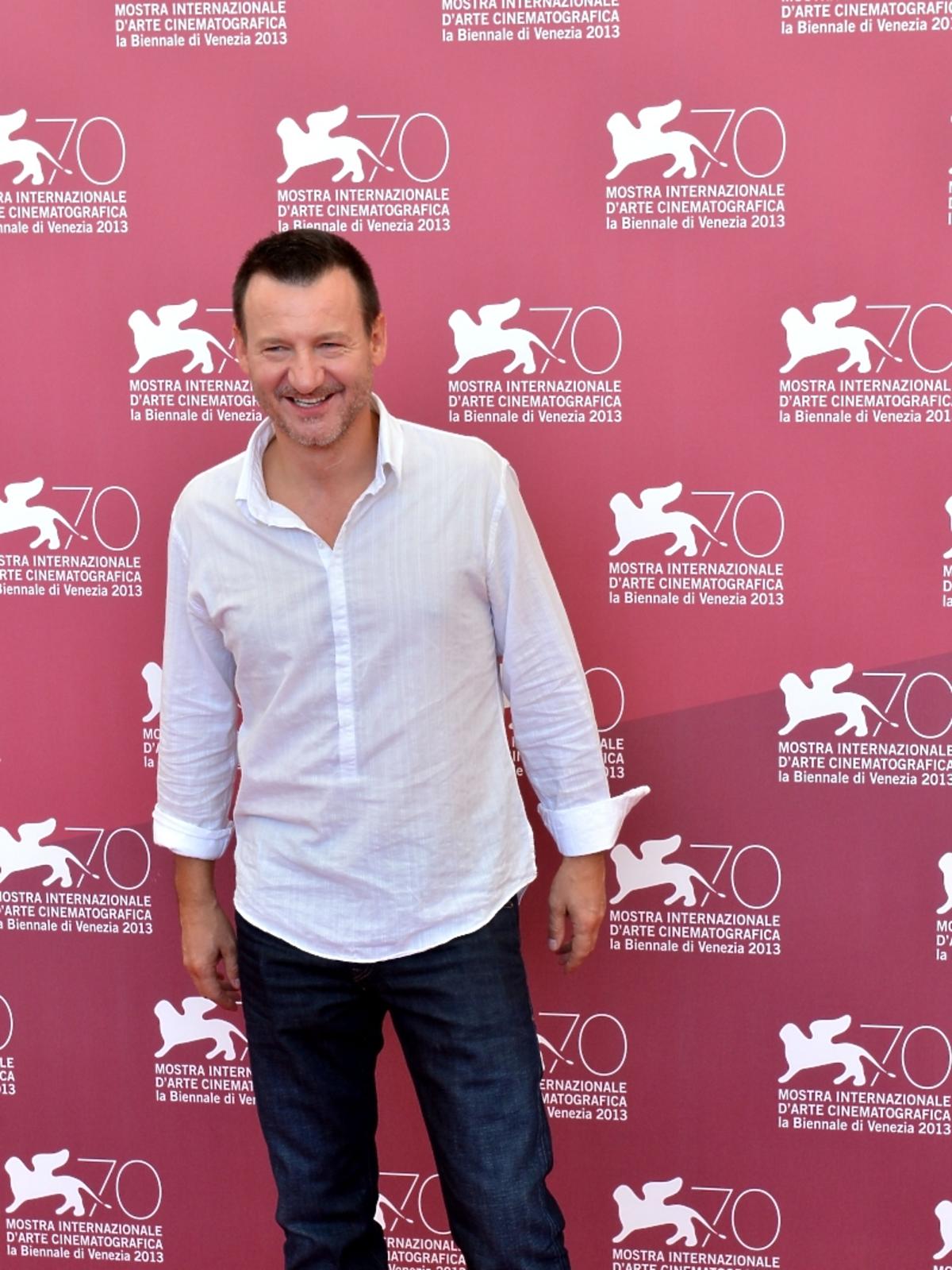 Robert Więckiewicz na konferencji prasowej filmu 