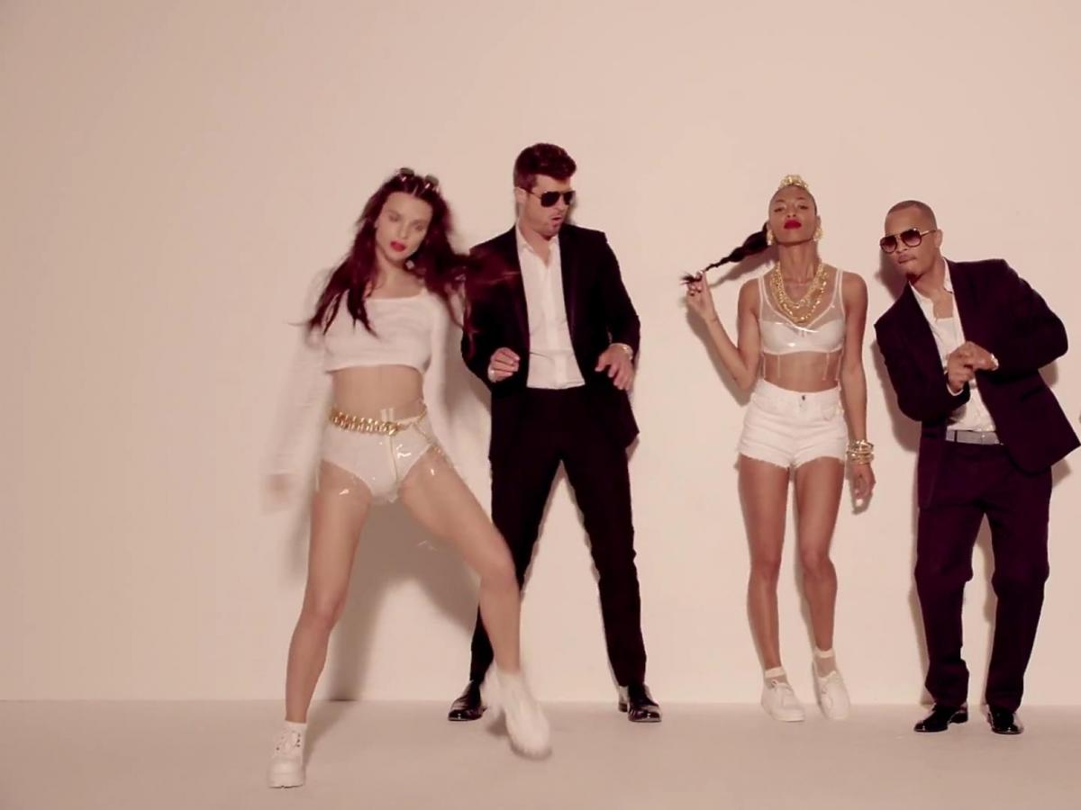 Robin Thicke feat. Pharrell & T.I.  Blurred Lines