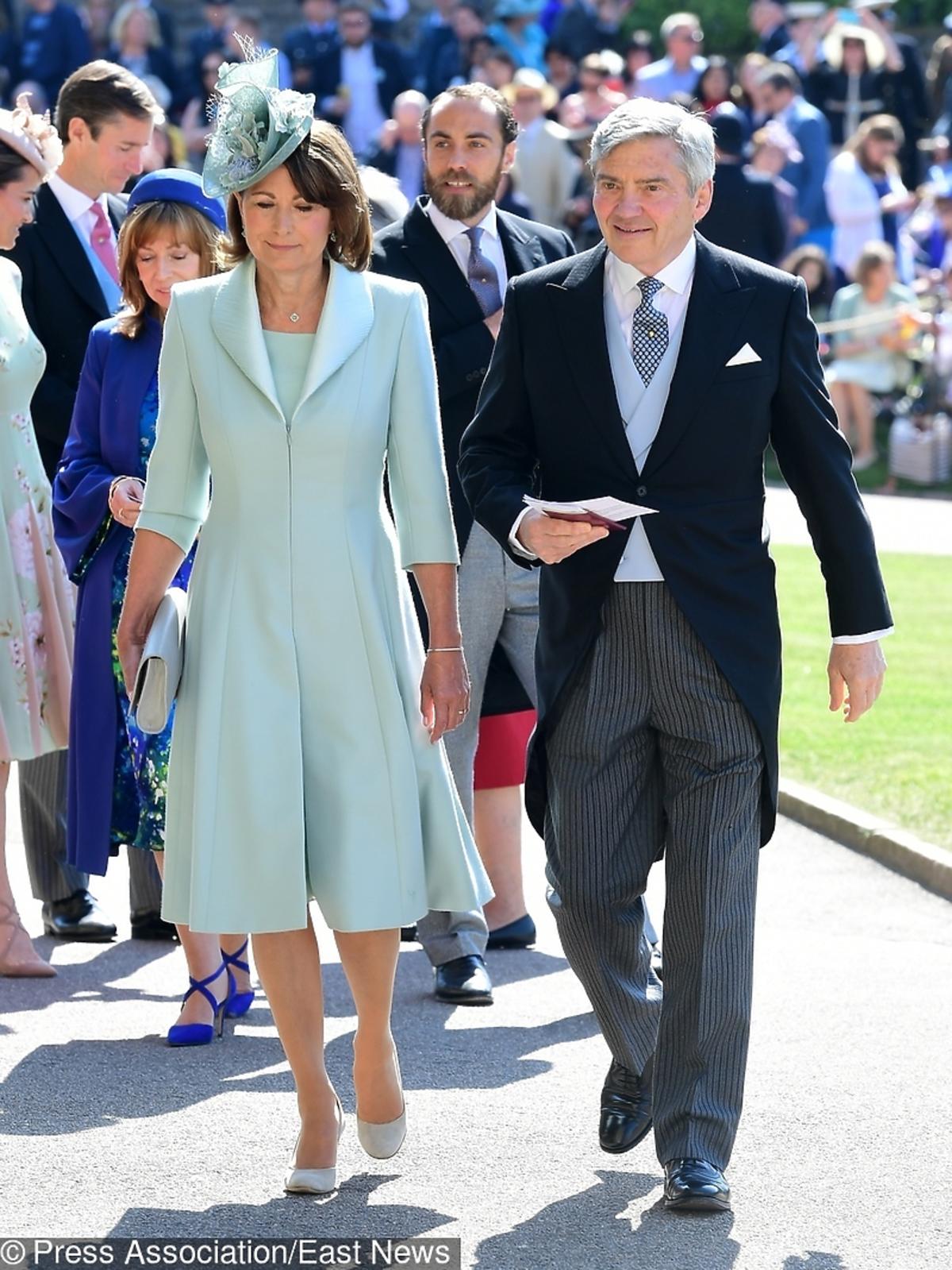 Rodzice księżnej Kate na ślubie Meghan Markle i księcia Harry'ego