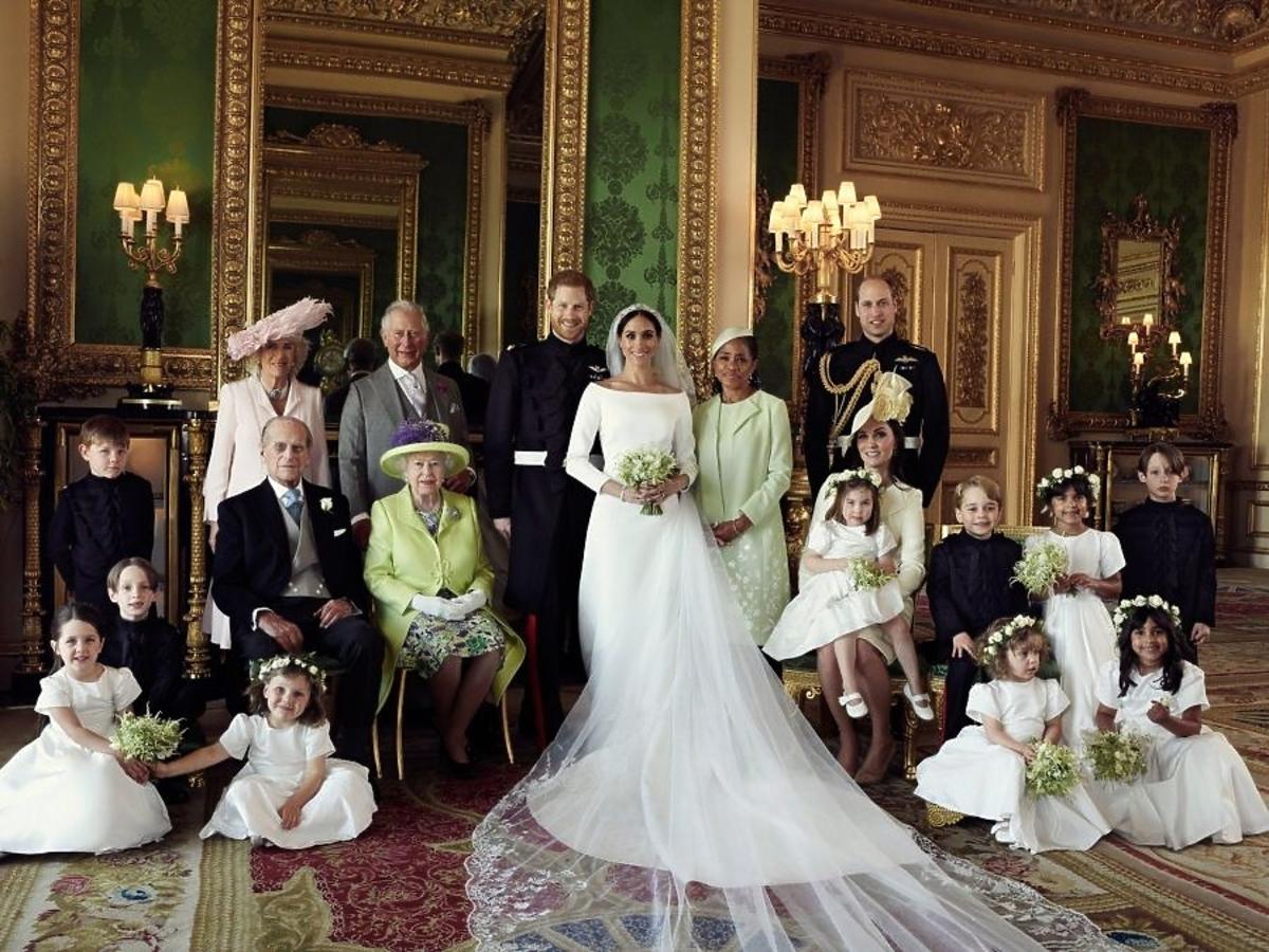 Rodzina królewska po ślubie Meghan i Harry'ego