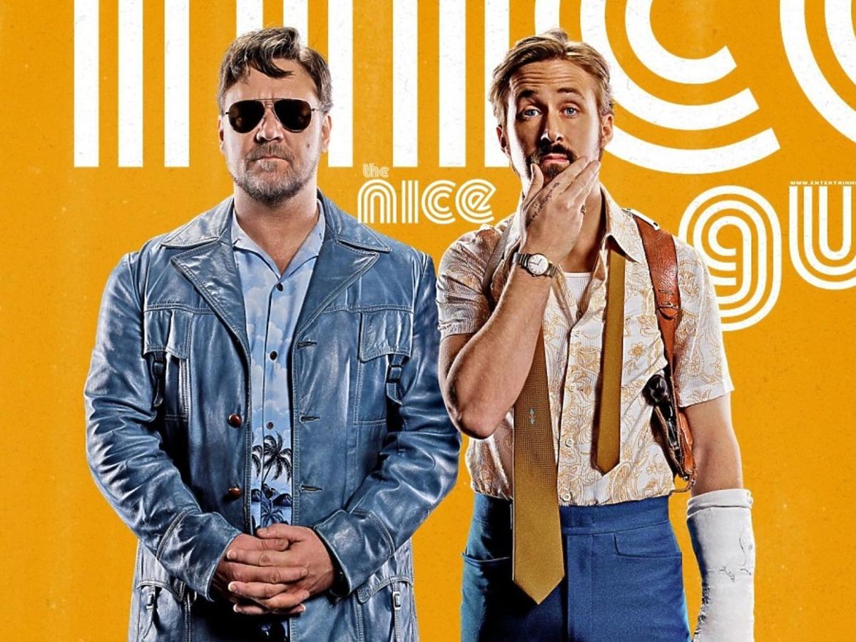 Ryan Gosling i Russell Crowe w filmie Nice Guys. Równi goście