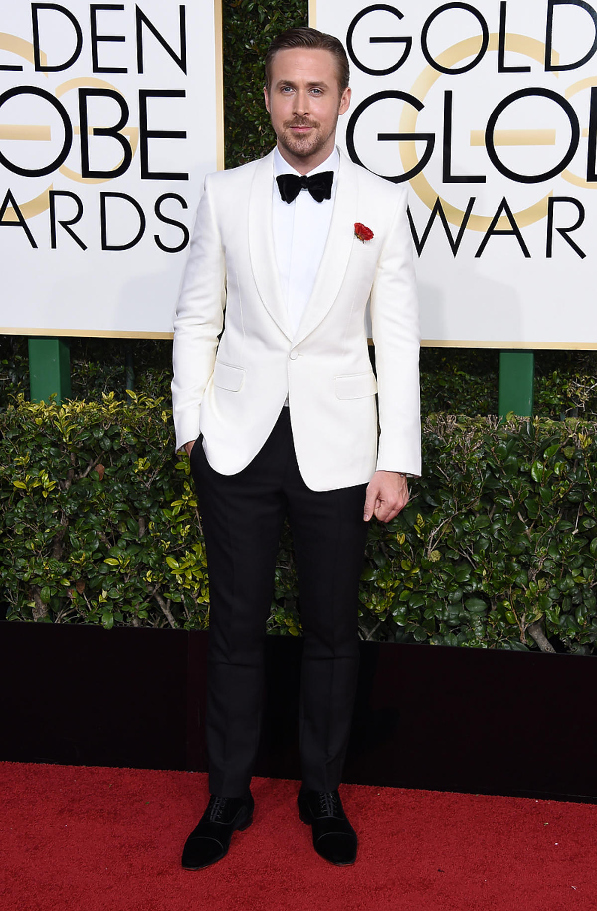 Ryan Gosling na rozdaniu Złotych Globów