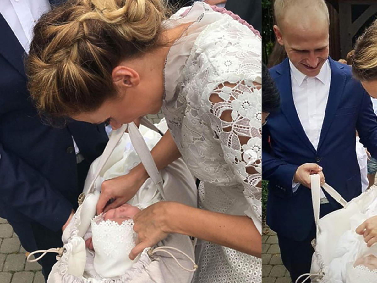 Sabina Jeszko, chrzciny córeczki