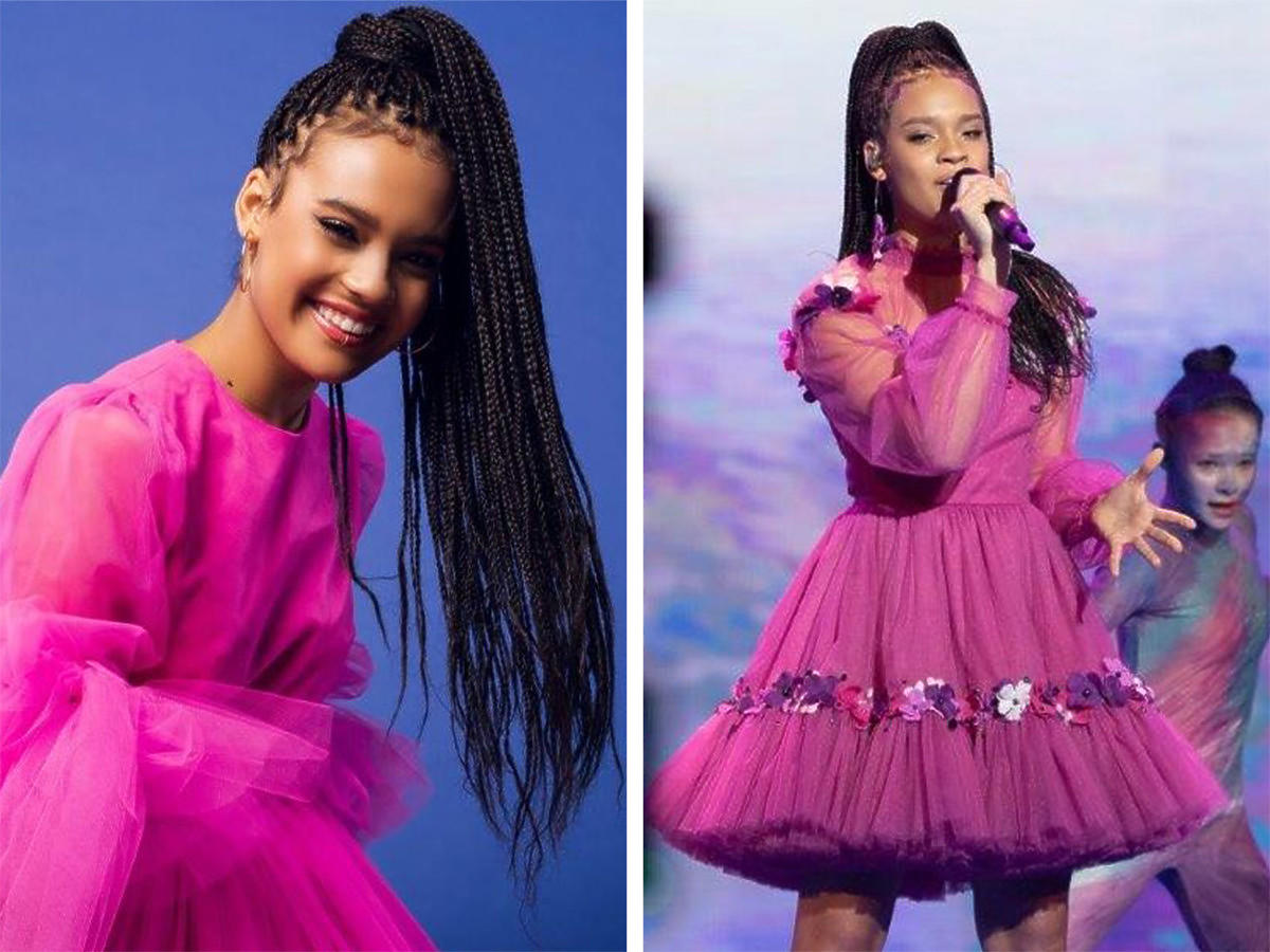 Sara James i Maléna na Eurowizji Junior 2021