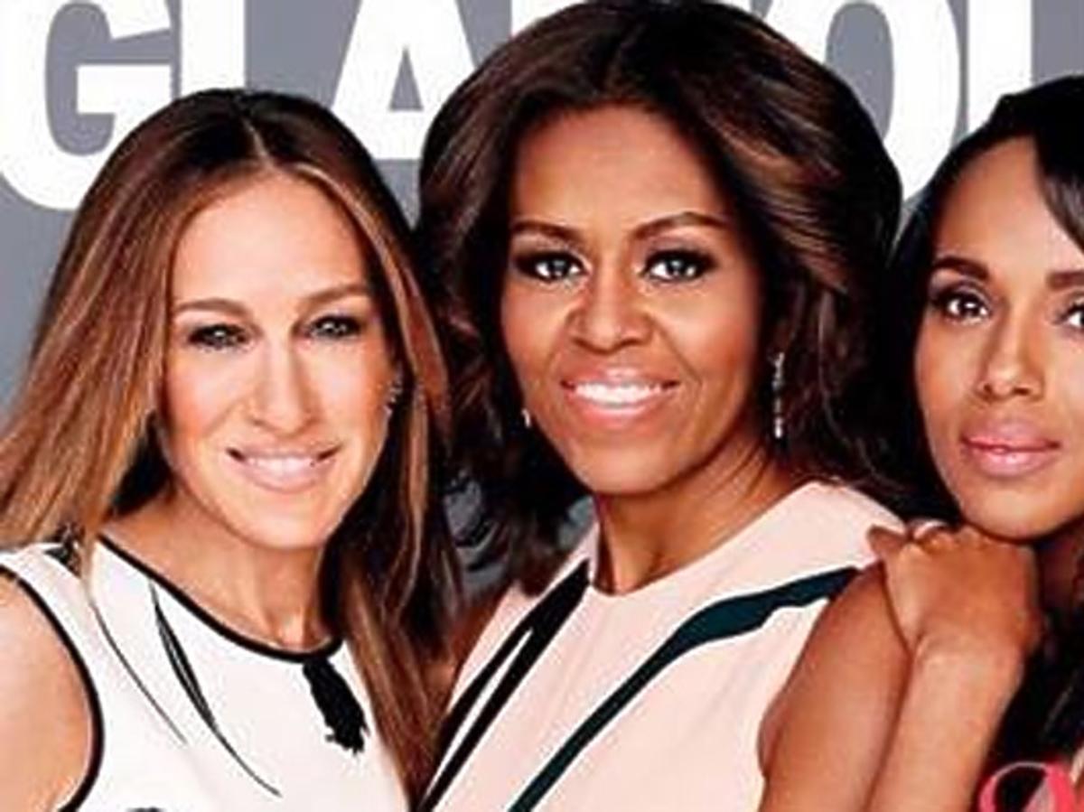 Sarah Jessica Parker, Michelle Obama i Kerry Washington na okładce magazynu