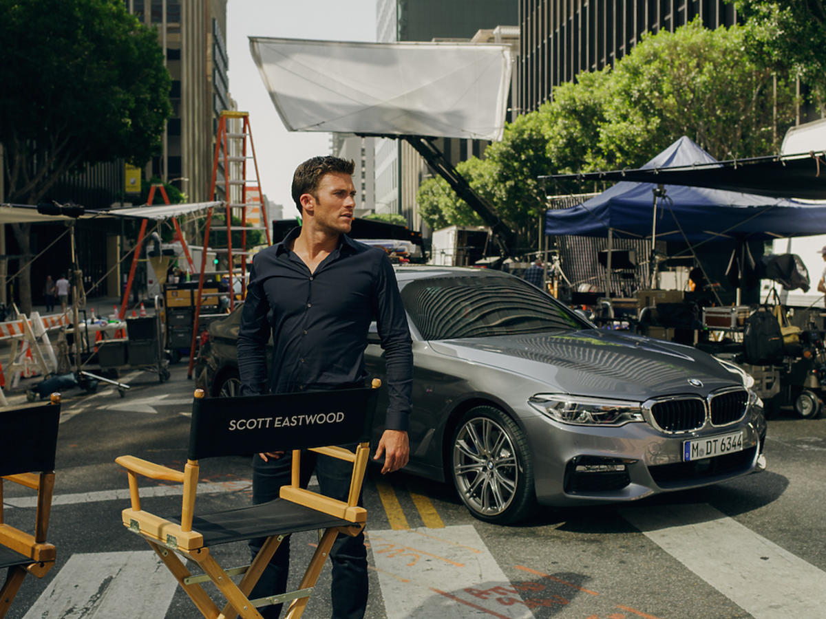 Scott Eastwood z reklamie BMW