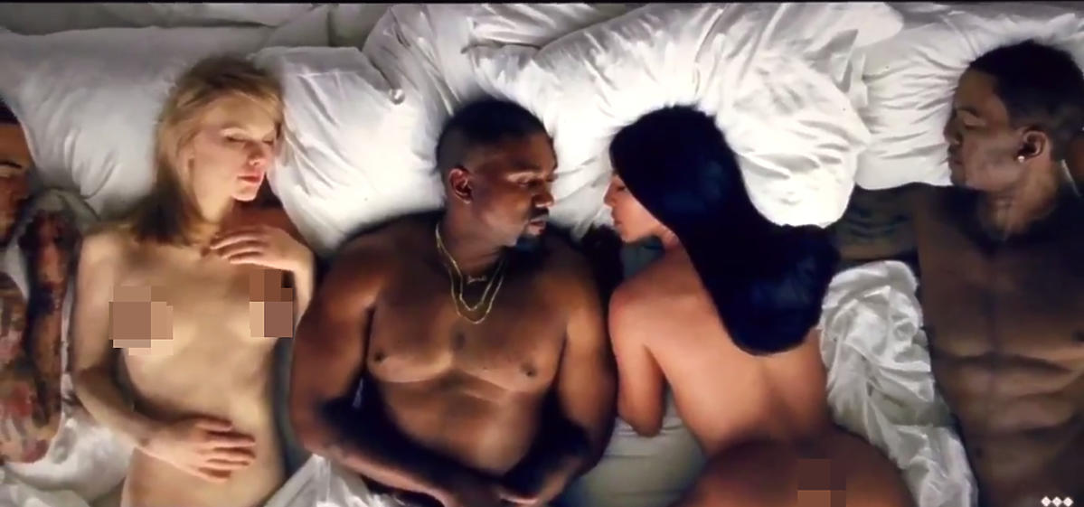 Screen Shot wideo Kanye Westa