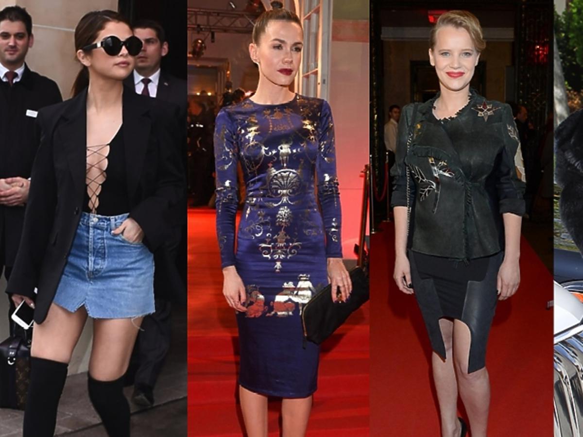 Selena Gomez, Olga Bołądź, Joanna Kulig, Kim Kardashian w nieudanych stylizacjach