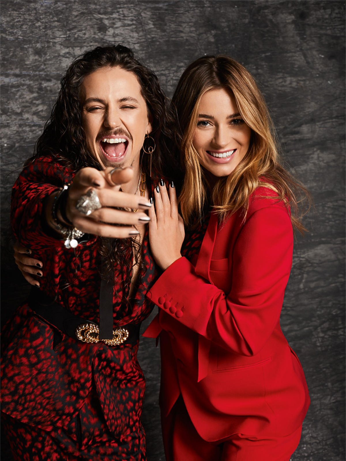 Sesja ze zwycięzcami plebiscytów 2019 - Michał Szpak i Marcelina Zawadzka